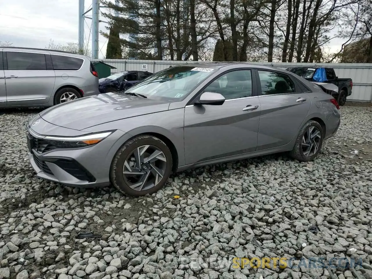 1 fotografías del automóvil dañado KMHLS4DG4RU716133 HYUNDAI ELANTRA 2024