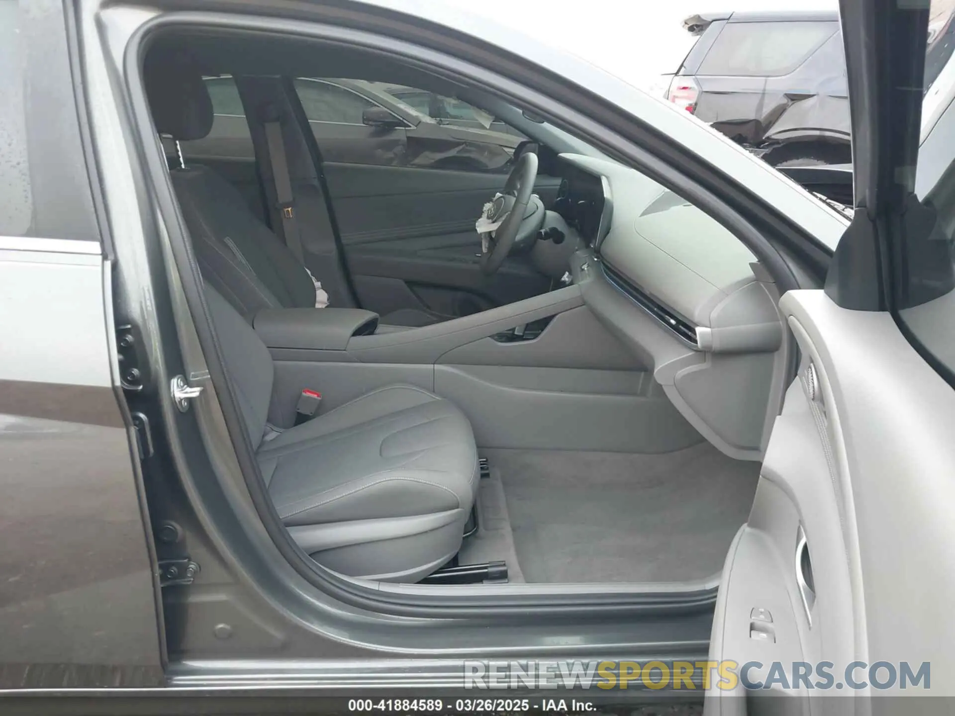 5 fotografías del automóvil dañado KMHLS4DG4RU746359 HYUNDAI ELANTRA 2024