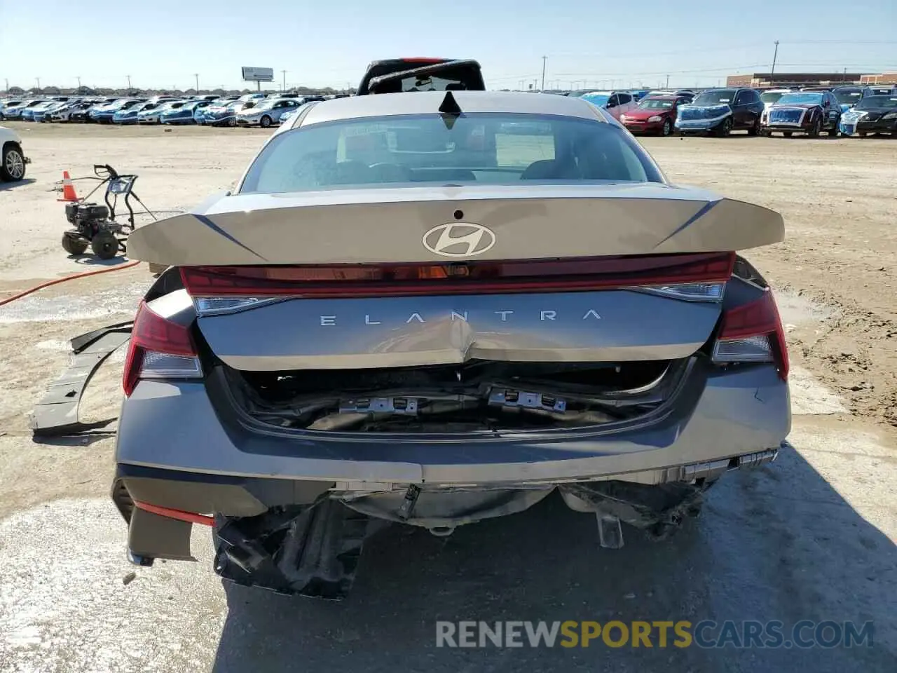 6 fotografías del automóvil dañado KMHLS4DG4RU763811 HYUNDAI ELANTRA 2024