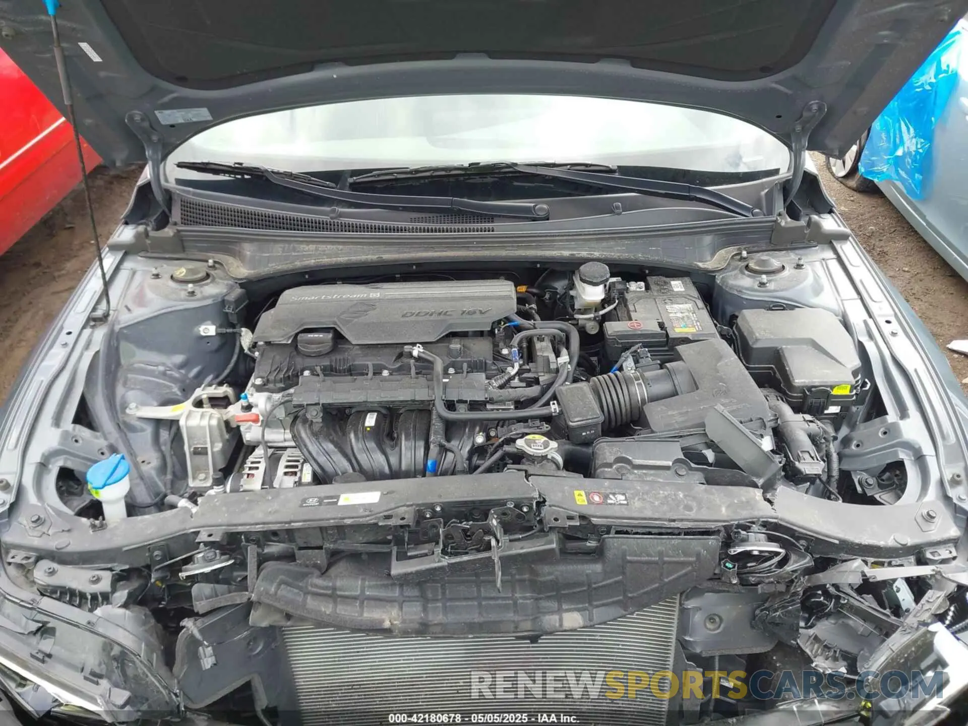 10 fotografías del automóvil dañado KMHLS4DG4RU764439 HYUNDAI ELANTRA 2024