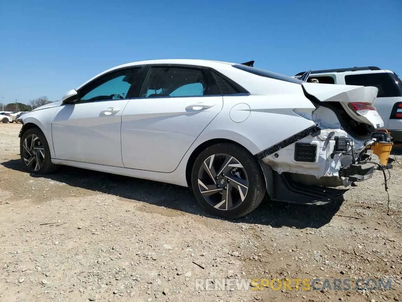 2 fotografías del automóvil dañado KMHLS4DG5RU662647 HYUNDAI ELANTRA 2024