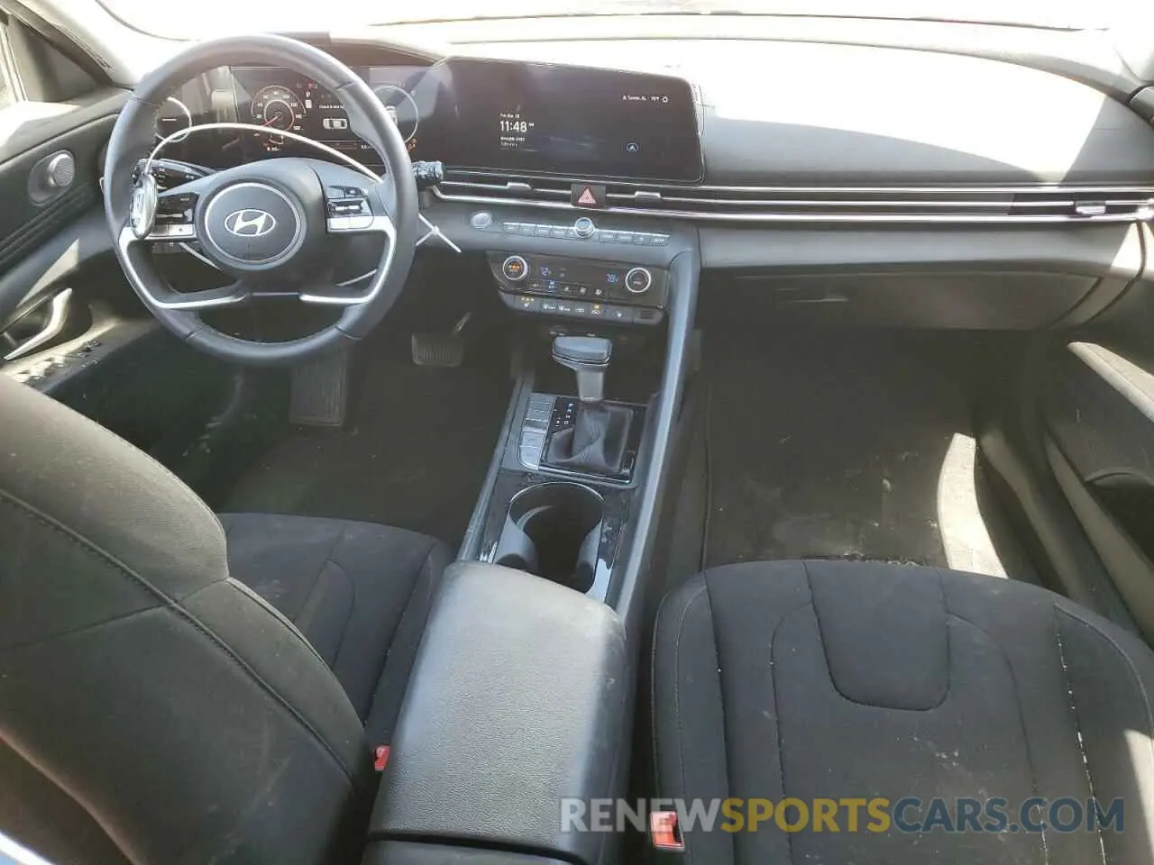 8 fotografías del automóvil dañado KMHLS4DG5RU662647 HYUNDAI ELANTRA 2024