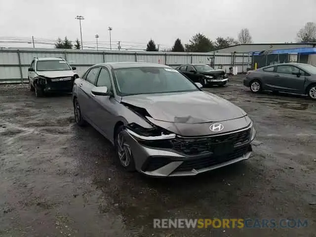 11 fotografías del automóvil dañado KMHLS4DG5RU677407 HYUNDAI ELANTRA 2024