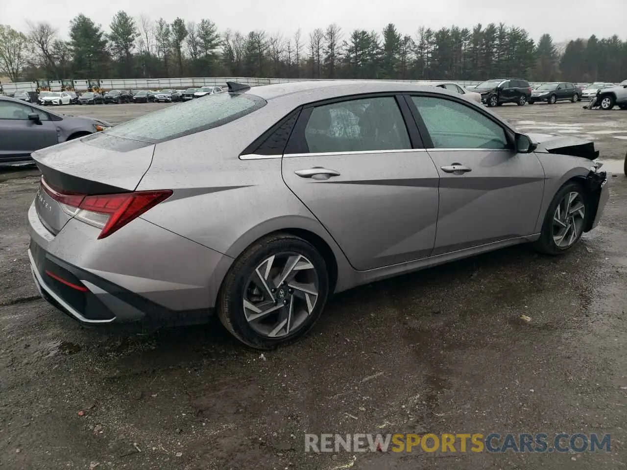 3 fotografías del automóvil dañado KMHLS4DG5RU677407 HYUNDAI ELANTRA 2024