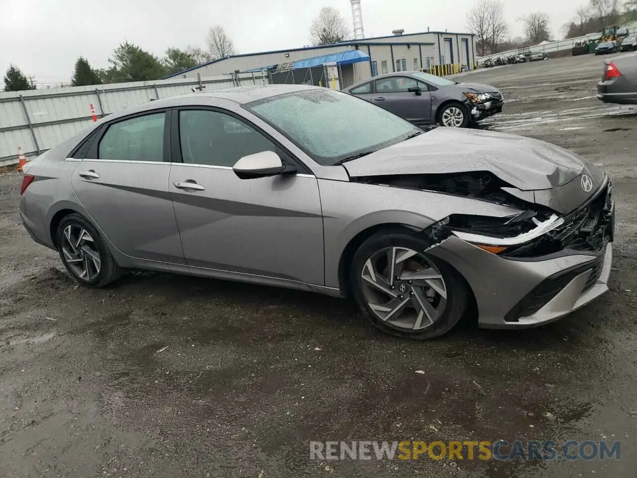 4 fotografías del automóvil dañado KMHLS4DG5RU677407 HYUNDAI ELANTRA 2024