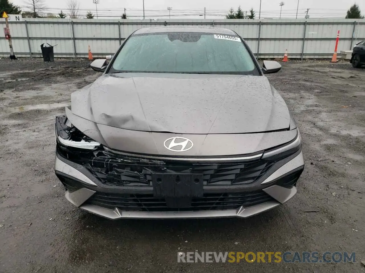 5 fotografías del automóvil dañado KMHLS4DG5RU677407 HYUNDAI ELANTRA 2024