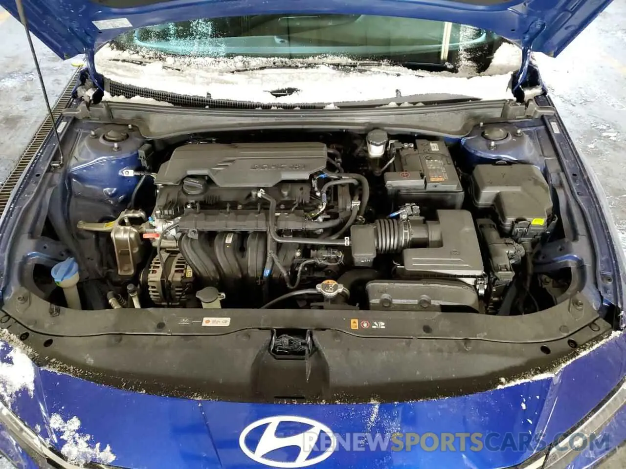 11 fotografías del automóvil dañado KMHLS4DG5RU718960 HYUNDAI ELANTRA 2024