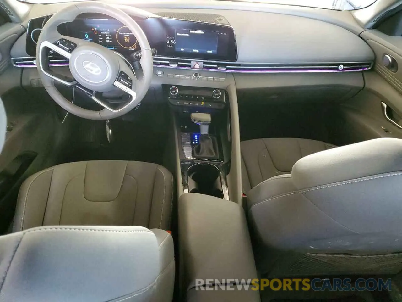 8 fotografías del automóvil dañado KMHLS4DG5RU718960 HYUNDAI ELANTRA 2024