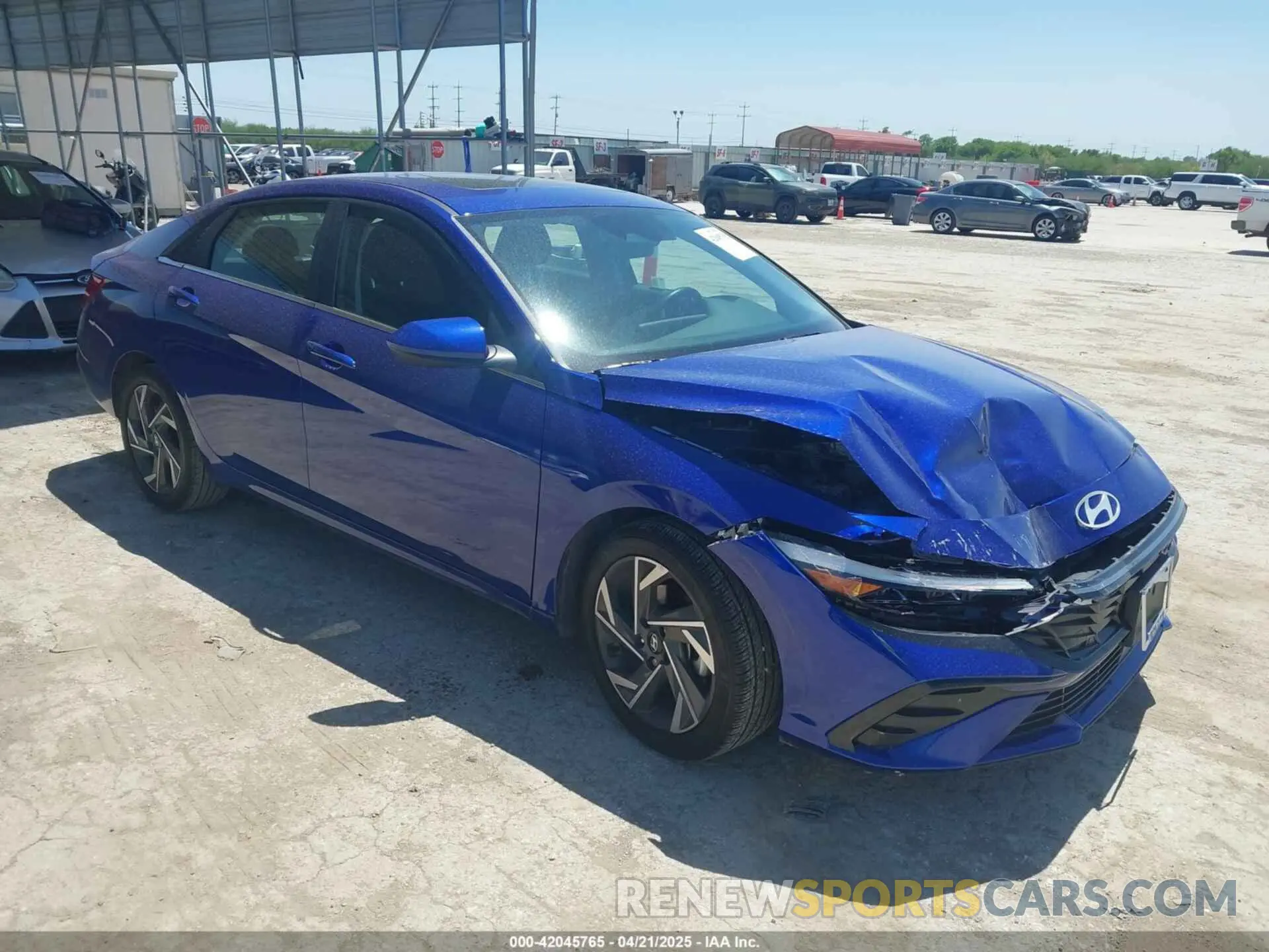 1 fotografías del automóvil dañado KMHLS4DG5RU724418 HYUNDAI ELANTRA 2024