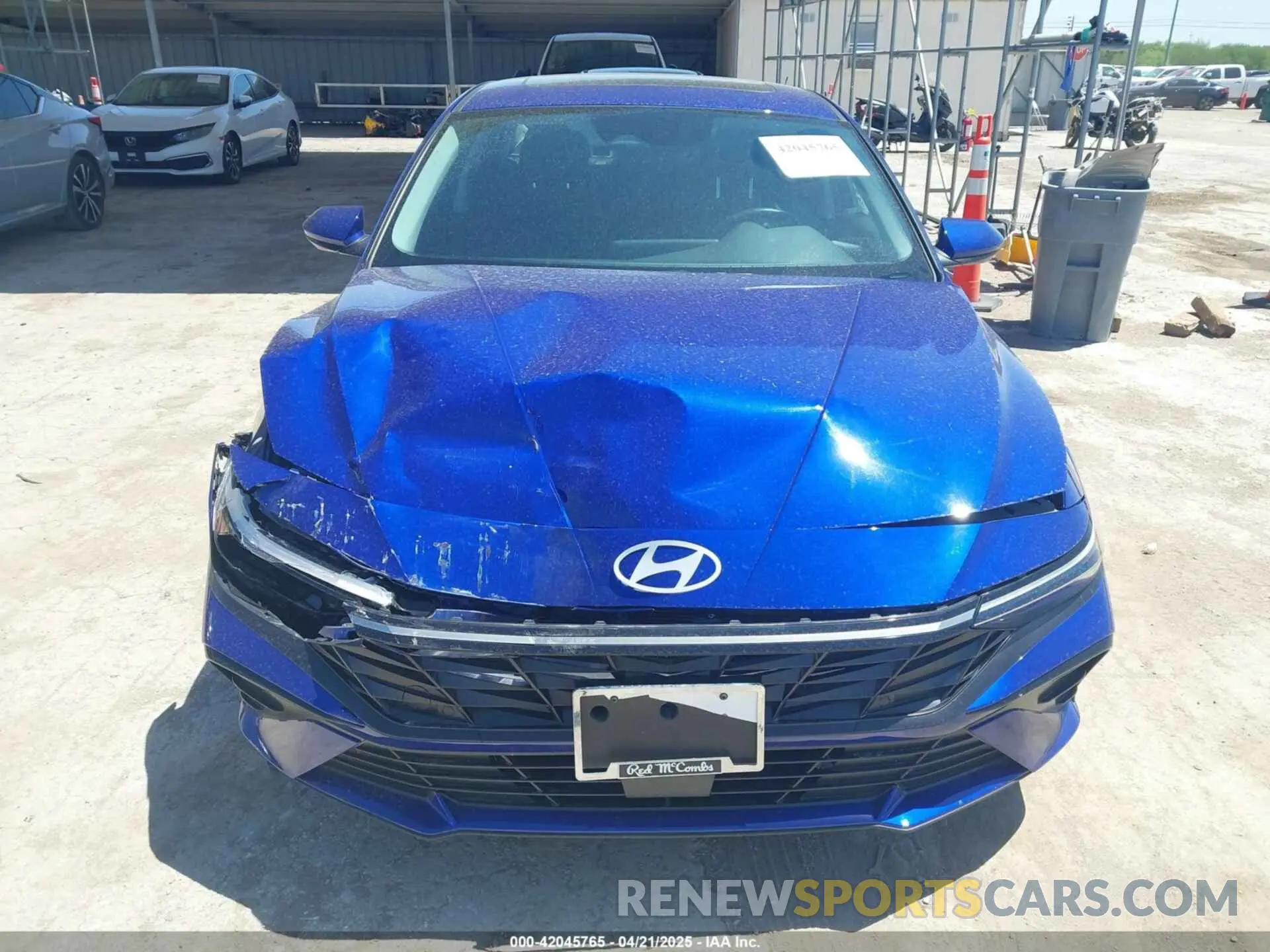 12 fotografías del automóvil dañado KMHLS4DG5RU724418 HYUNDAI ELANTRA 2024