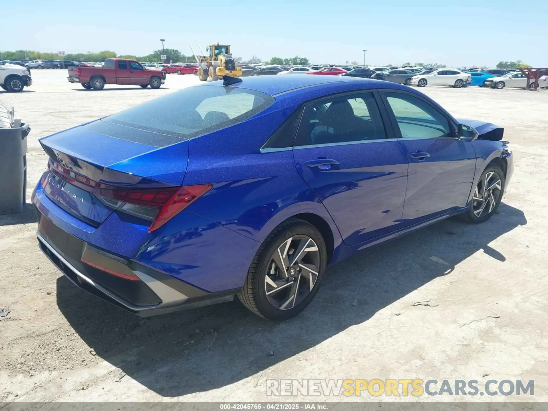 4 fotografías del automóvil dañado KMHLS4DG5RU724418 HYUNDAI ELANTRA 2024