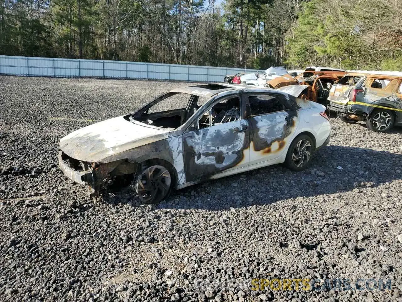 1 fotografías del automóvil dañado KMHLS4DG5RU727710 HYUNDAI ELANTRA 2024