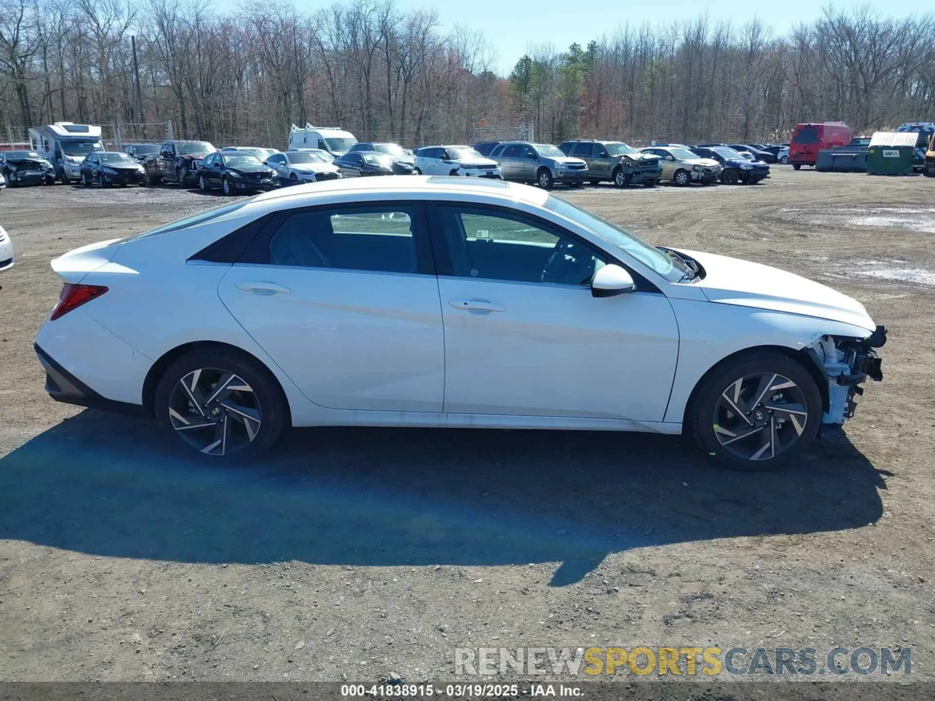 13 fotografías del automóvil dañado KMHLS4DG5RU764563 HYUNDAI ELANTRA 2024
