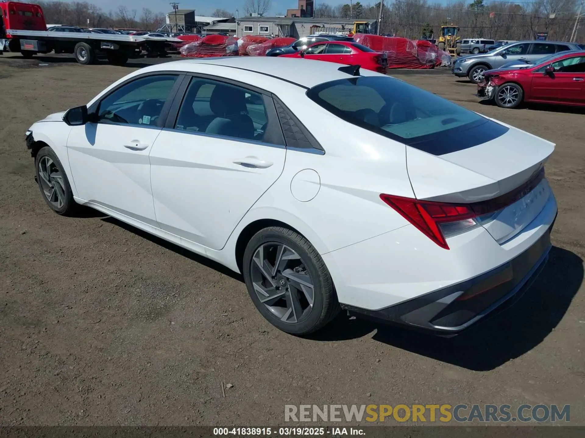 3 fotografías del automóvil dañado KMHLS4DG5RU764563 HYUNDAI ELANTRA 2024
