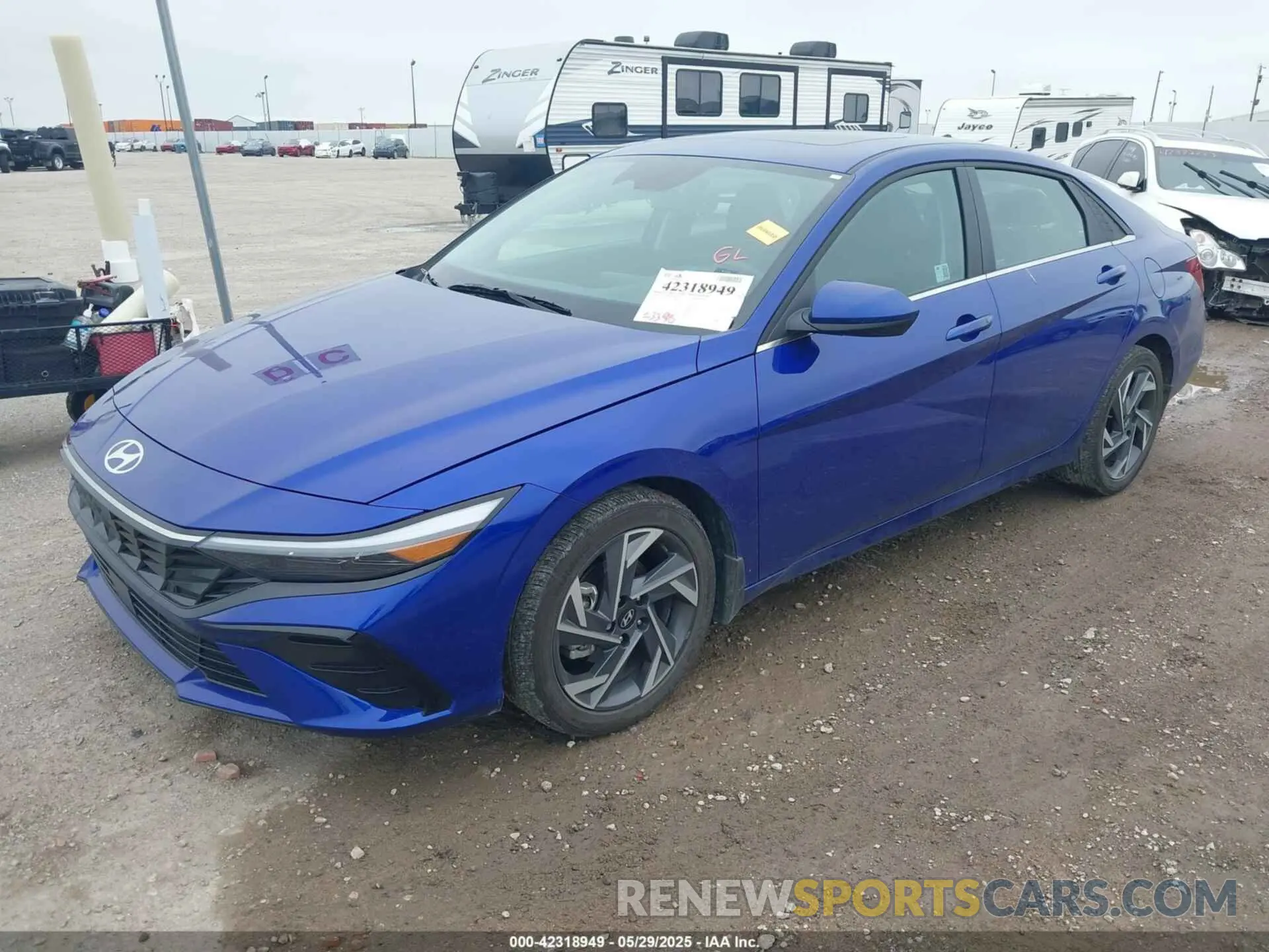 2 fotografías del automóvil dañado KMHLS4DG5RU824146 HYUNDAI ELANTRA 2024