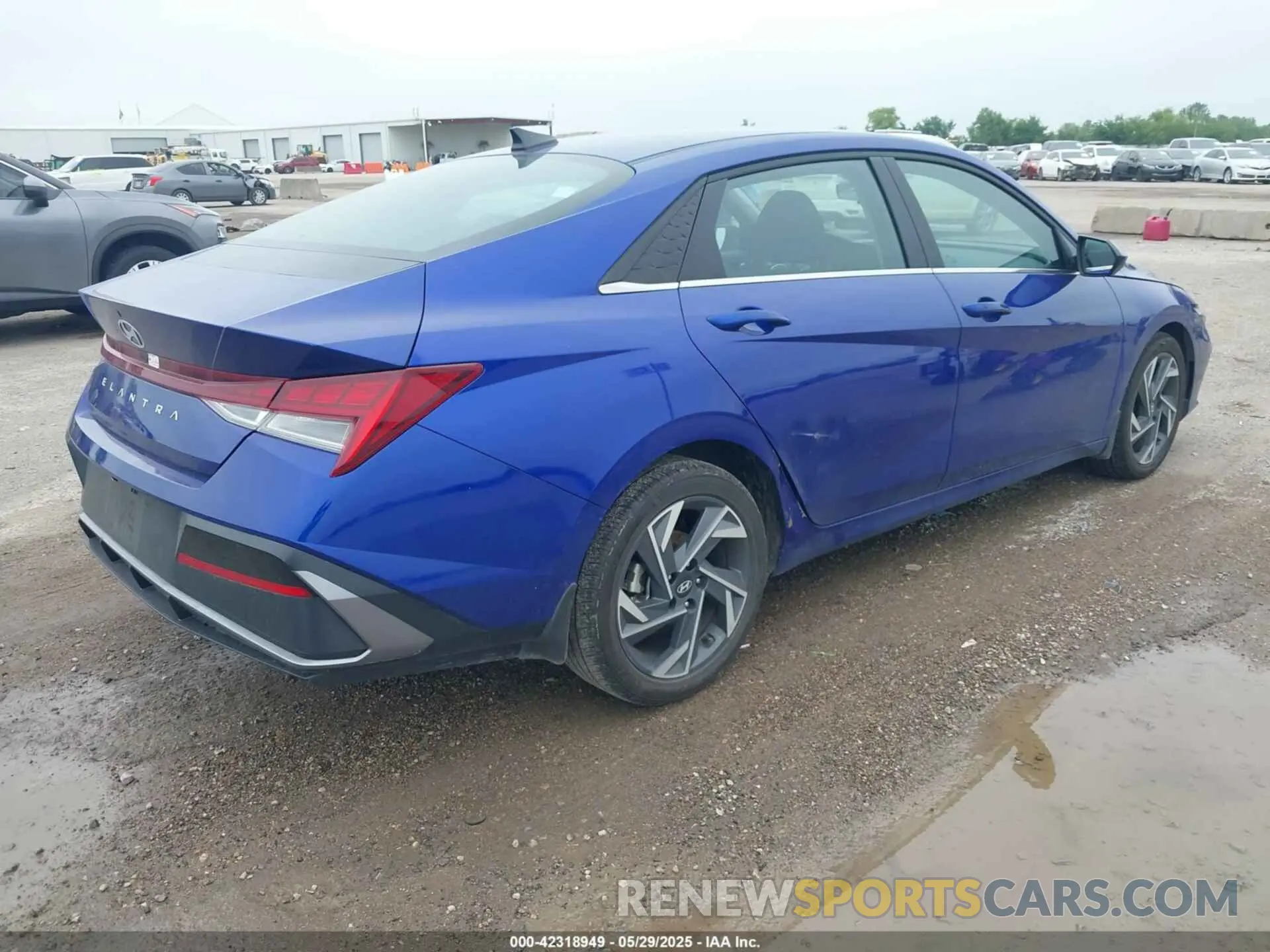 4 fotografías del automóvil dañado KMHLS4DG5RU824146 HYUNDAI ELANTRA 2024