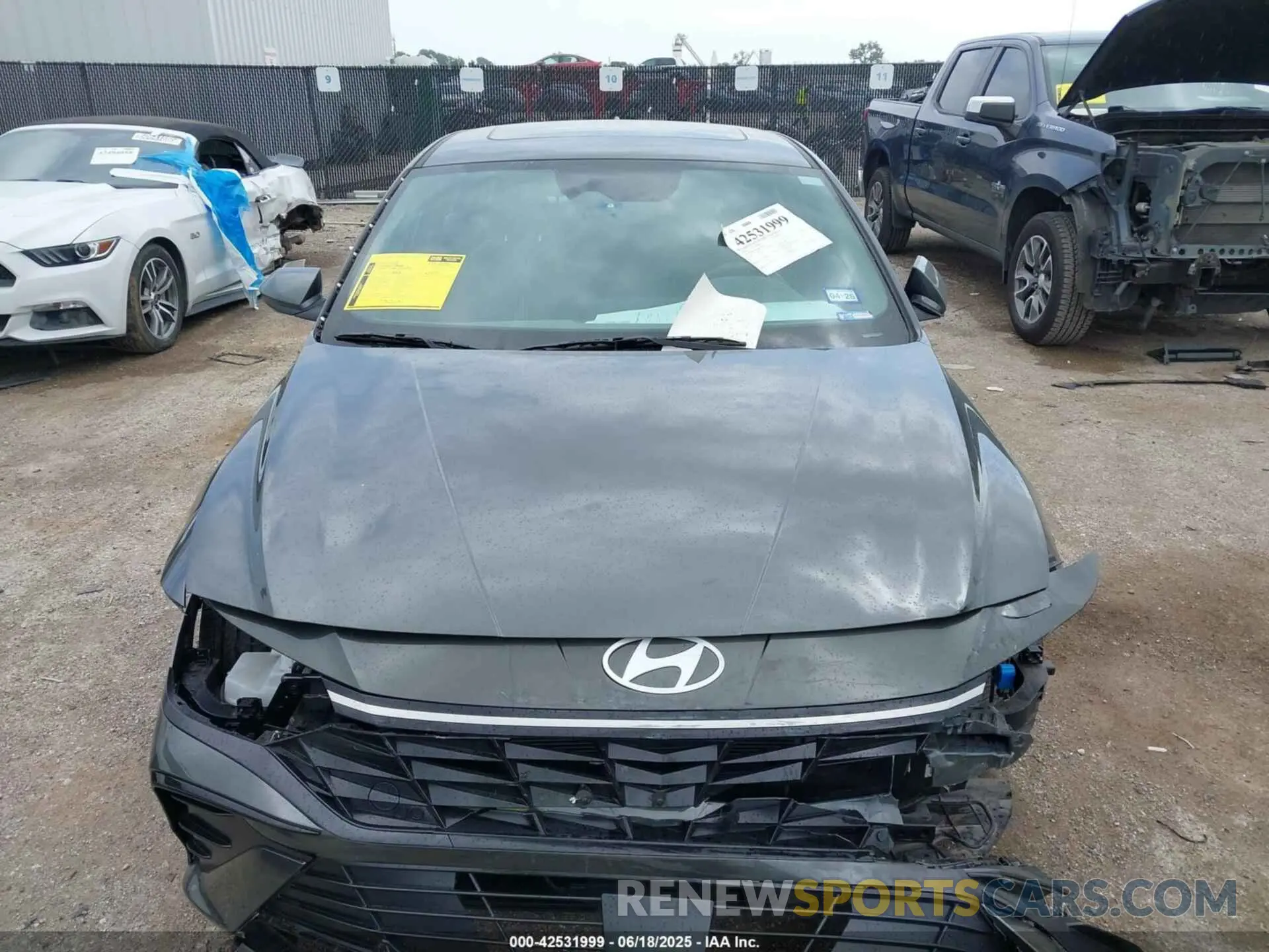 12 fotografías del automóvil dañado KMHLS4DG6RU745651 HYUNDAI ELANTRA 2024