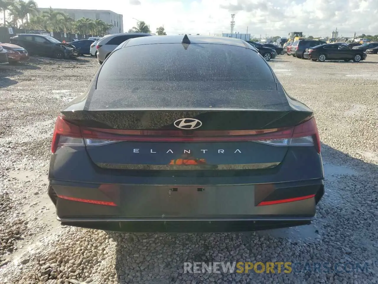 6 fotografías del automóvil dañado KMHLS4DG6RU756598 HYUNDAI ELANTRA 2024