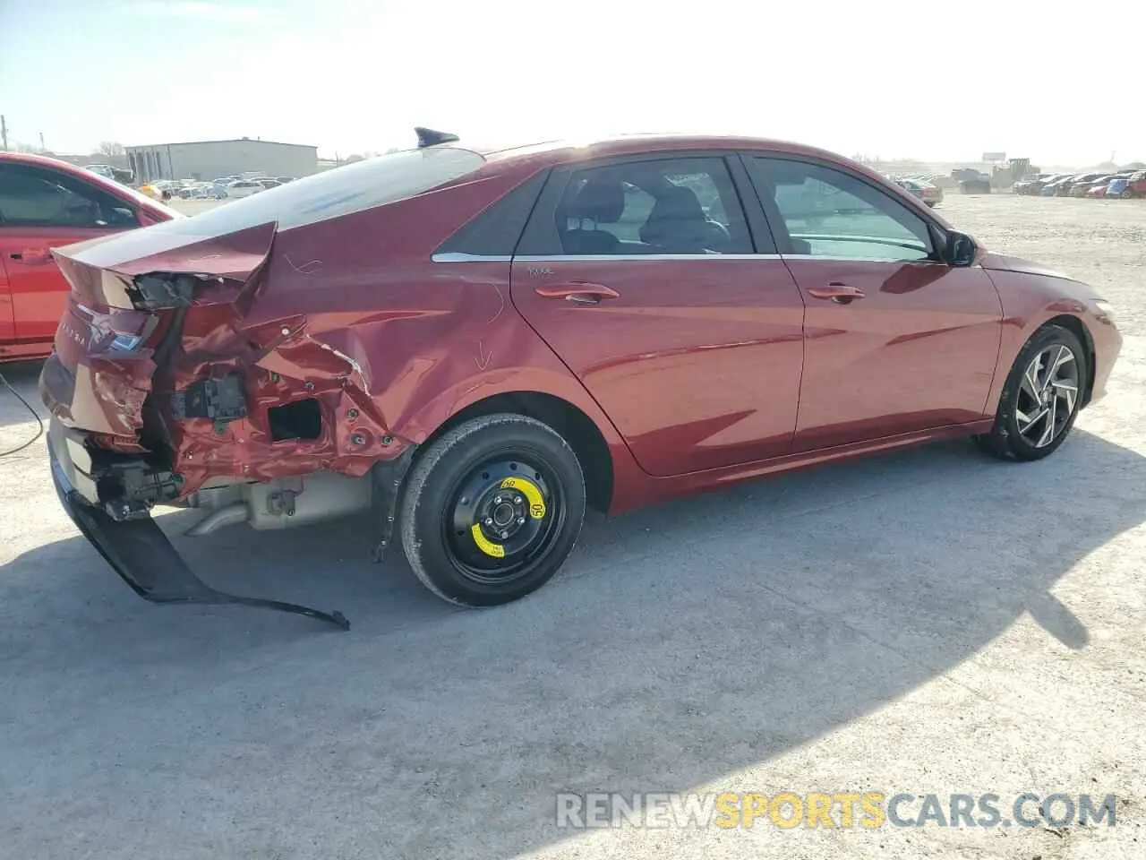 3 fotografías del automóvil dañado KMHLS4DG6RU788418 HYUNDAI ELANTRA 2024