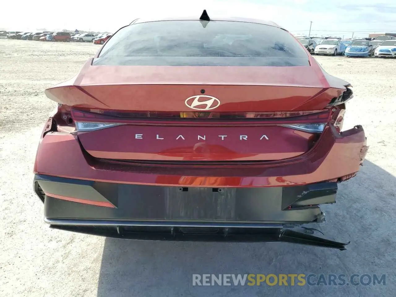6 fotografías del automóvil dañado KMHLS4DG6RU788418 HYUNDAI ELANTRA 2024