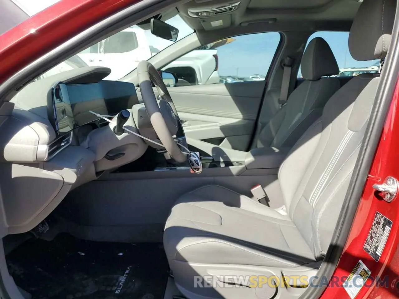 7 fotografías del automóvil dañado KMHLS4DG6RU788418 HYUNDAI ELANTRA 2024