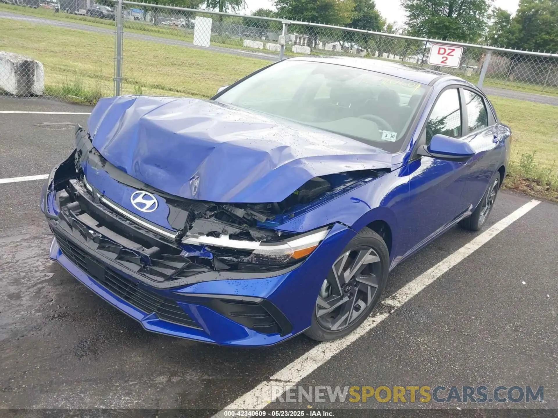 2 fotografías del automóvil dañado KMHLS4DG6RU812409 HYUNDAI ELANTRA 2024