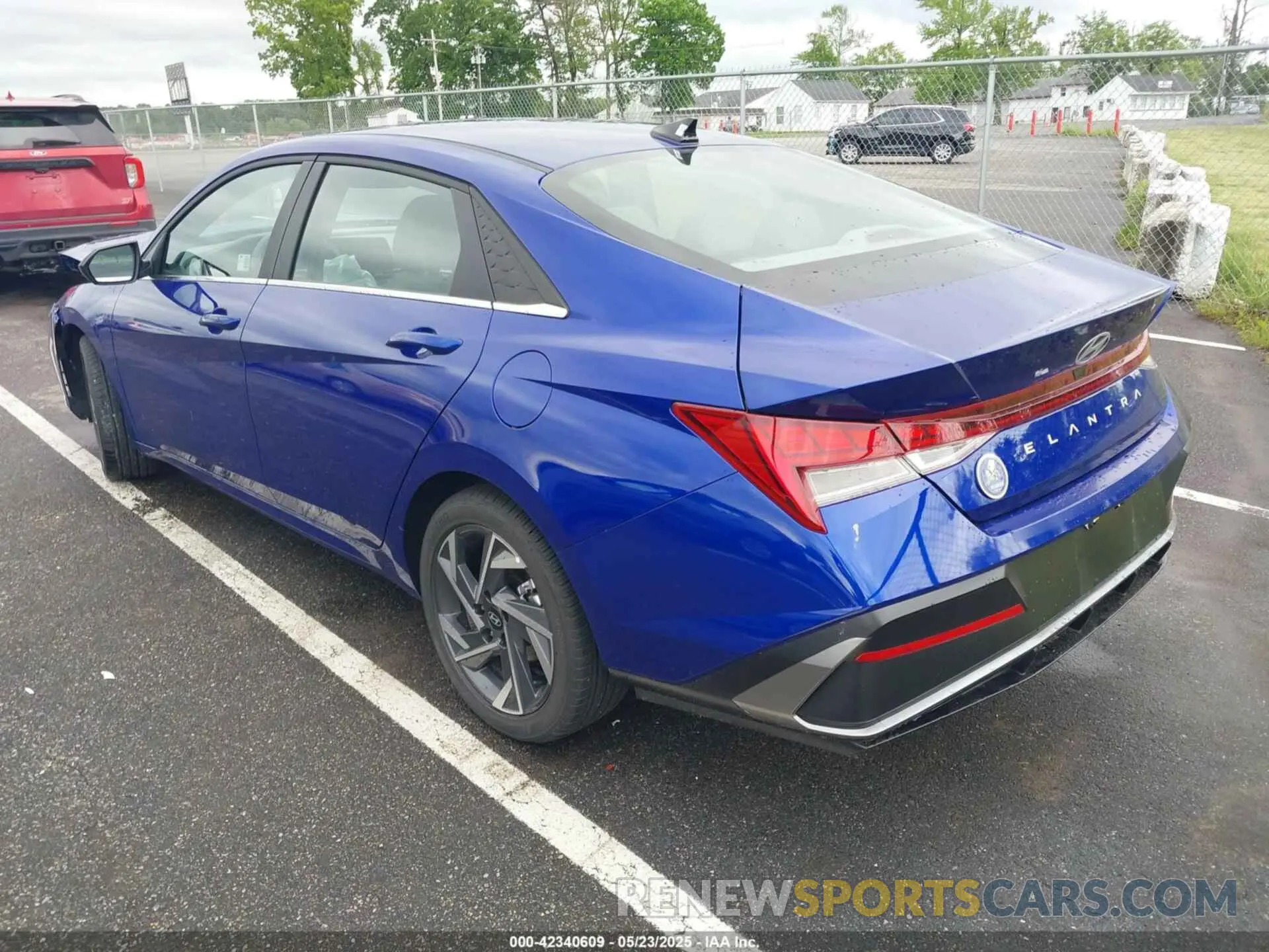 3 fotografías del automóvil dañado KMHLS4DG6RU812409 HYUNDAI ELANTRA 2024