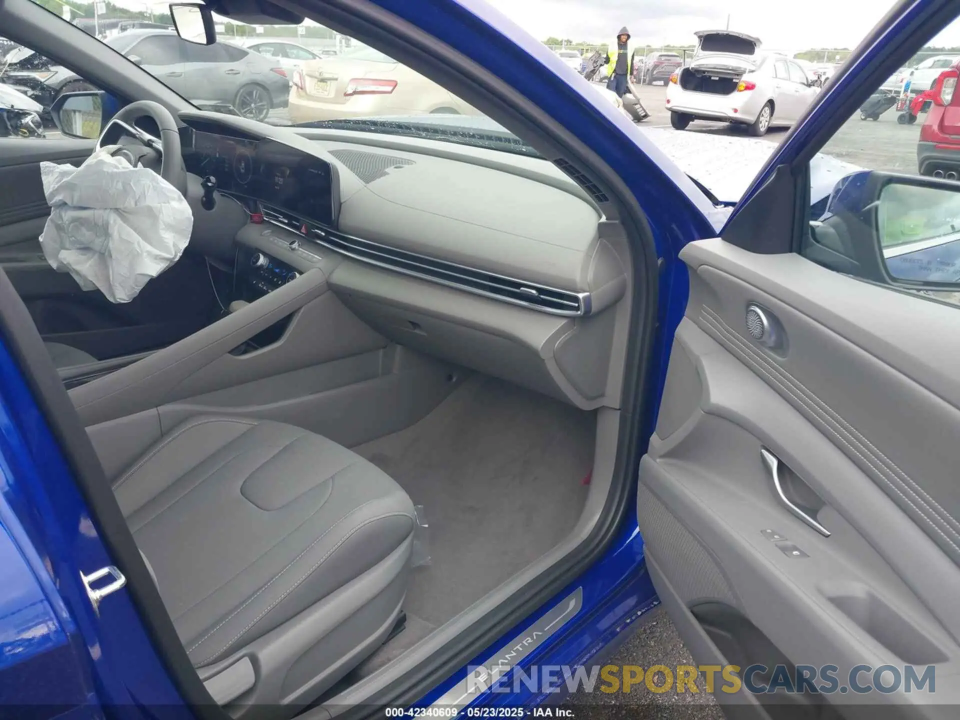 5 fotografías del automóvil dañado KMHLS4DG6RU812409 HYUNDAI ELANTRA 2024
