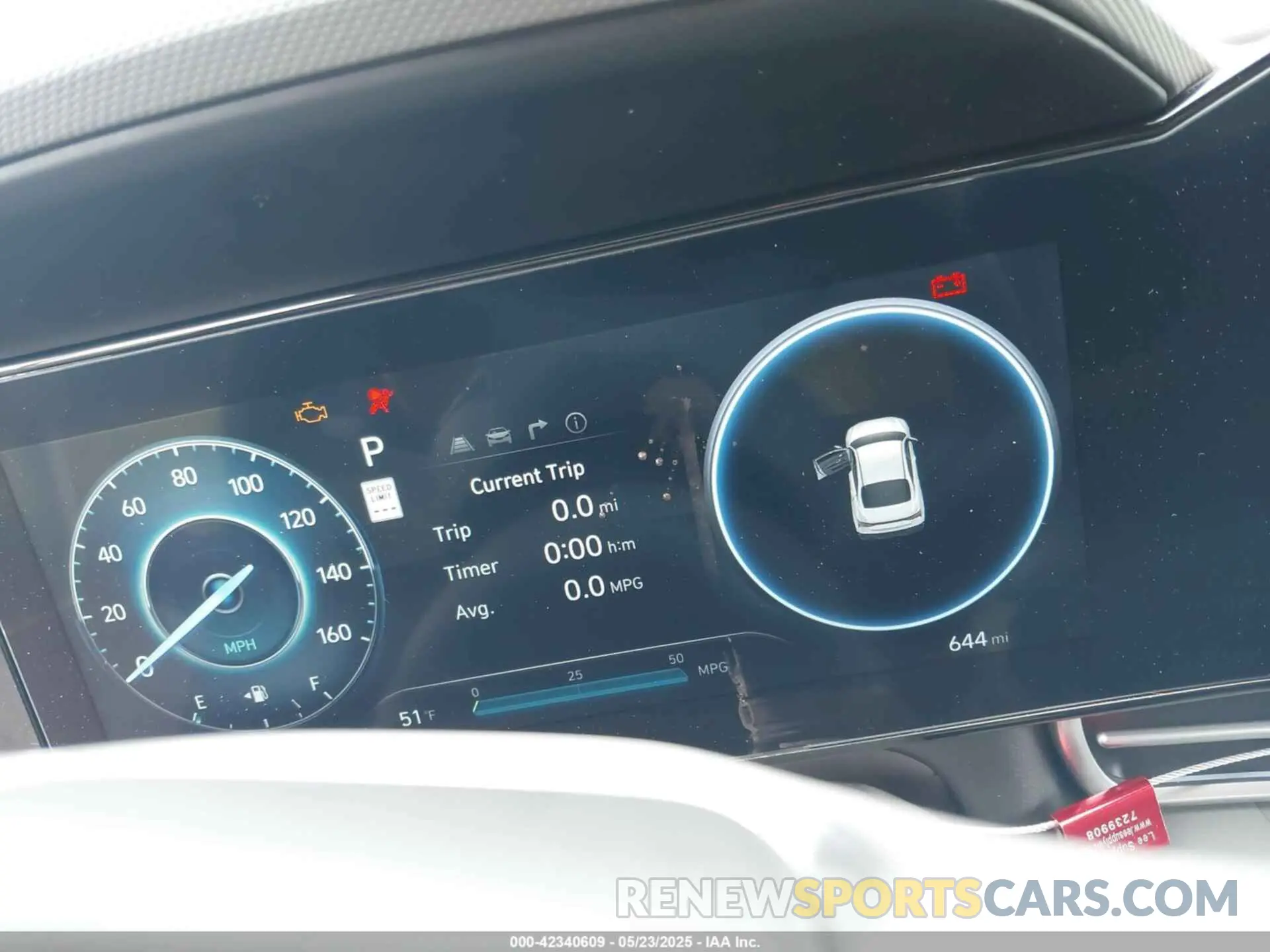 7 fotografías del automóvil dañado KMHLS4DG6RU812409 HYUNDAI ELANTRA 2024