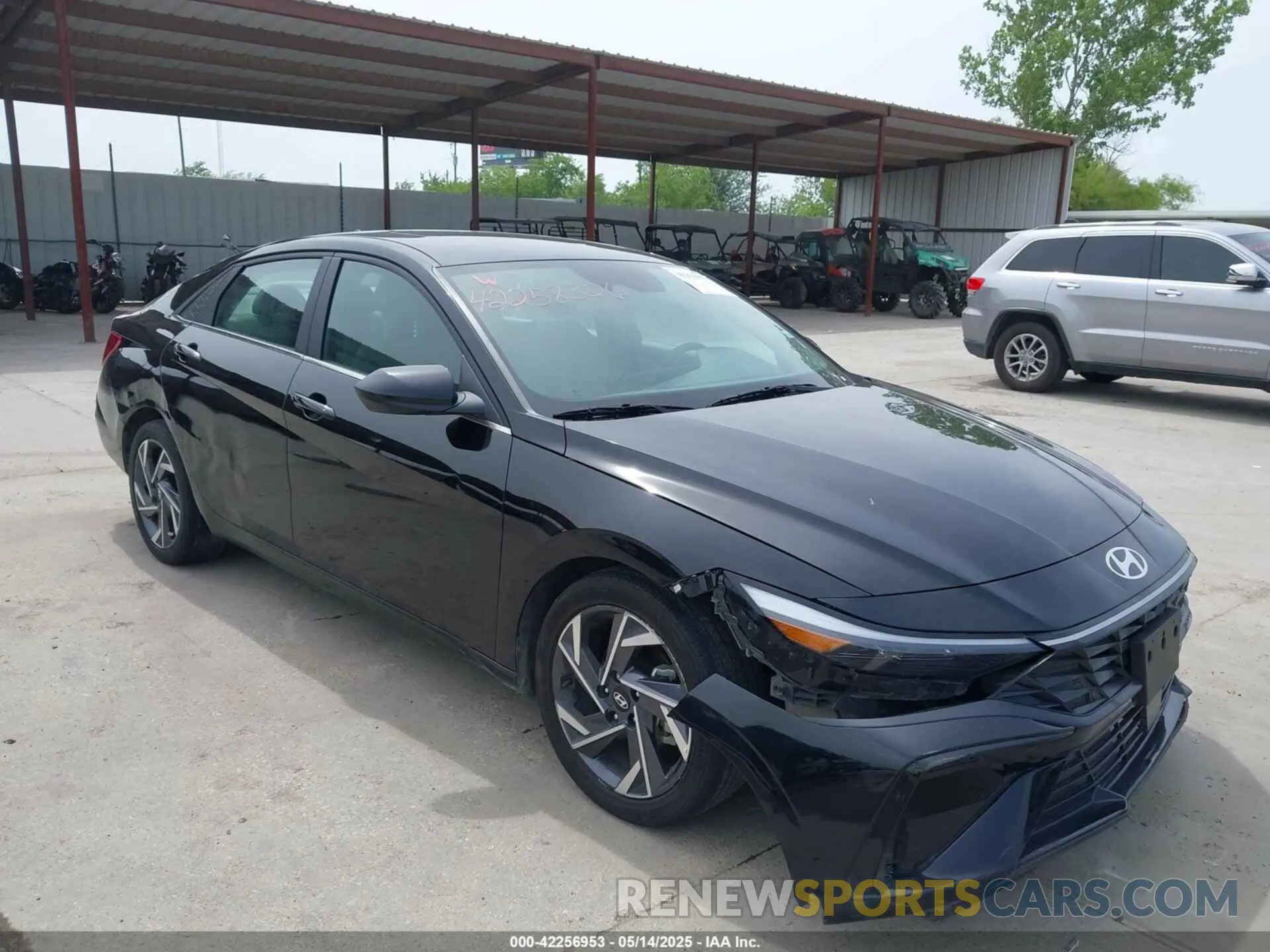 1 fotografías del automóvil dañado KMHLS4DG6RU825306 HYUNDAI ELANTRA 2024