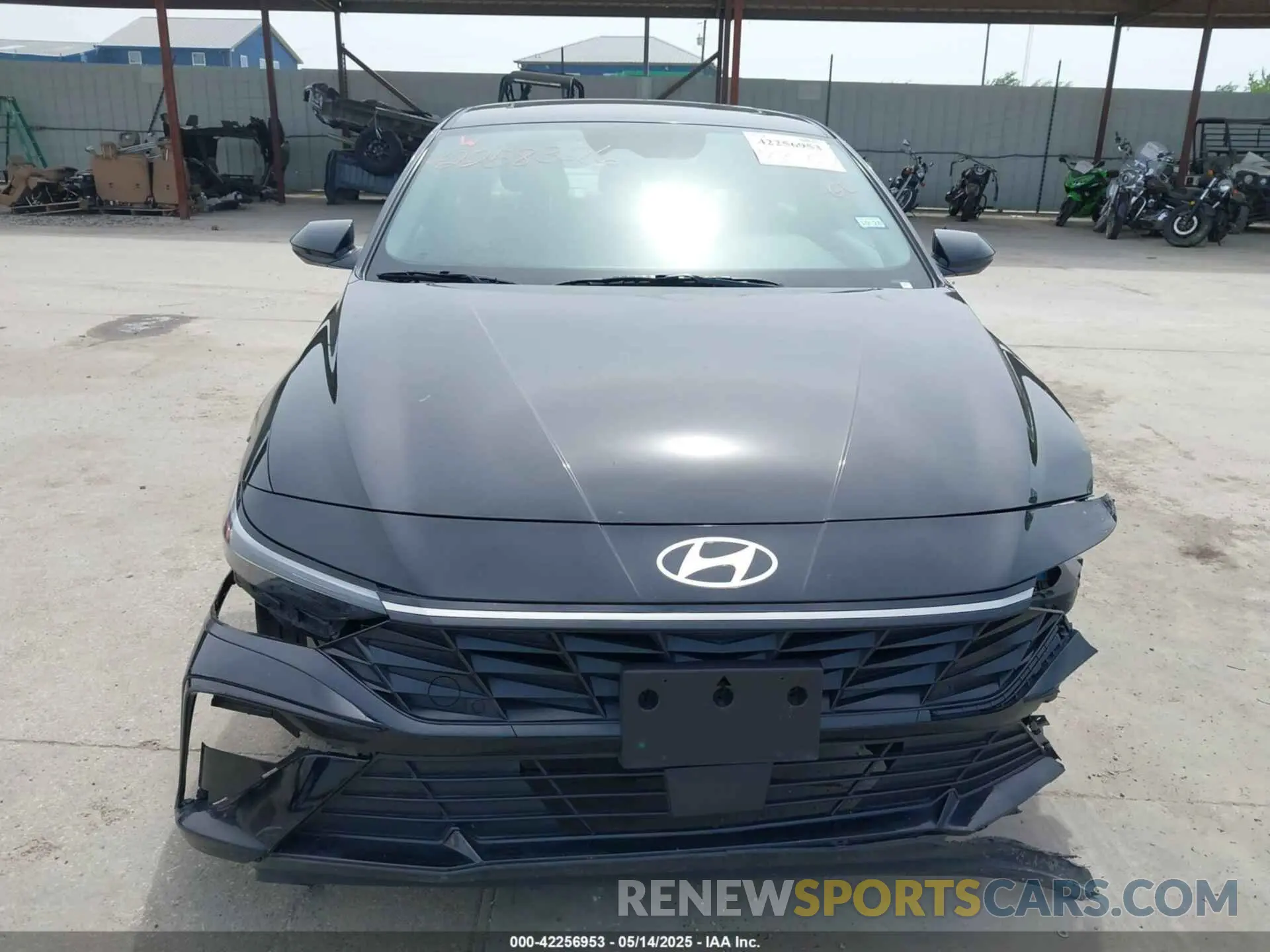 12 fotografías del automóvil dañado KMHLS4DG6RU825306 HYUNDAI ELANTRA 2024