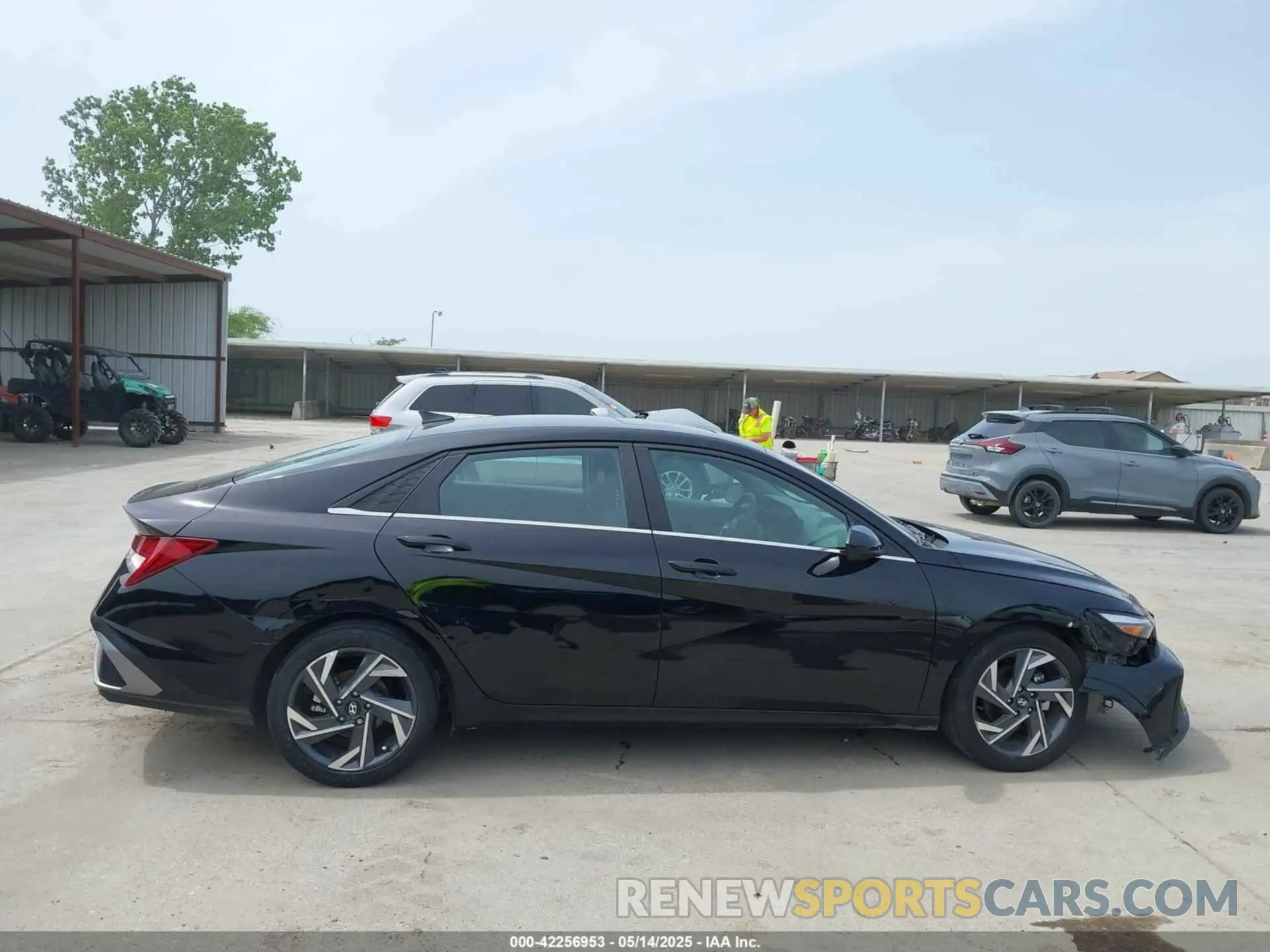 13 fotografías del automóvil dañado KMHLS4DG6RU825306 HYUNDAI ELANTRA 2024