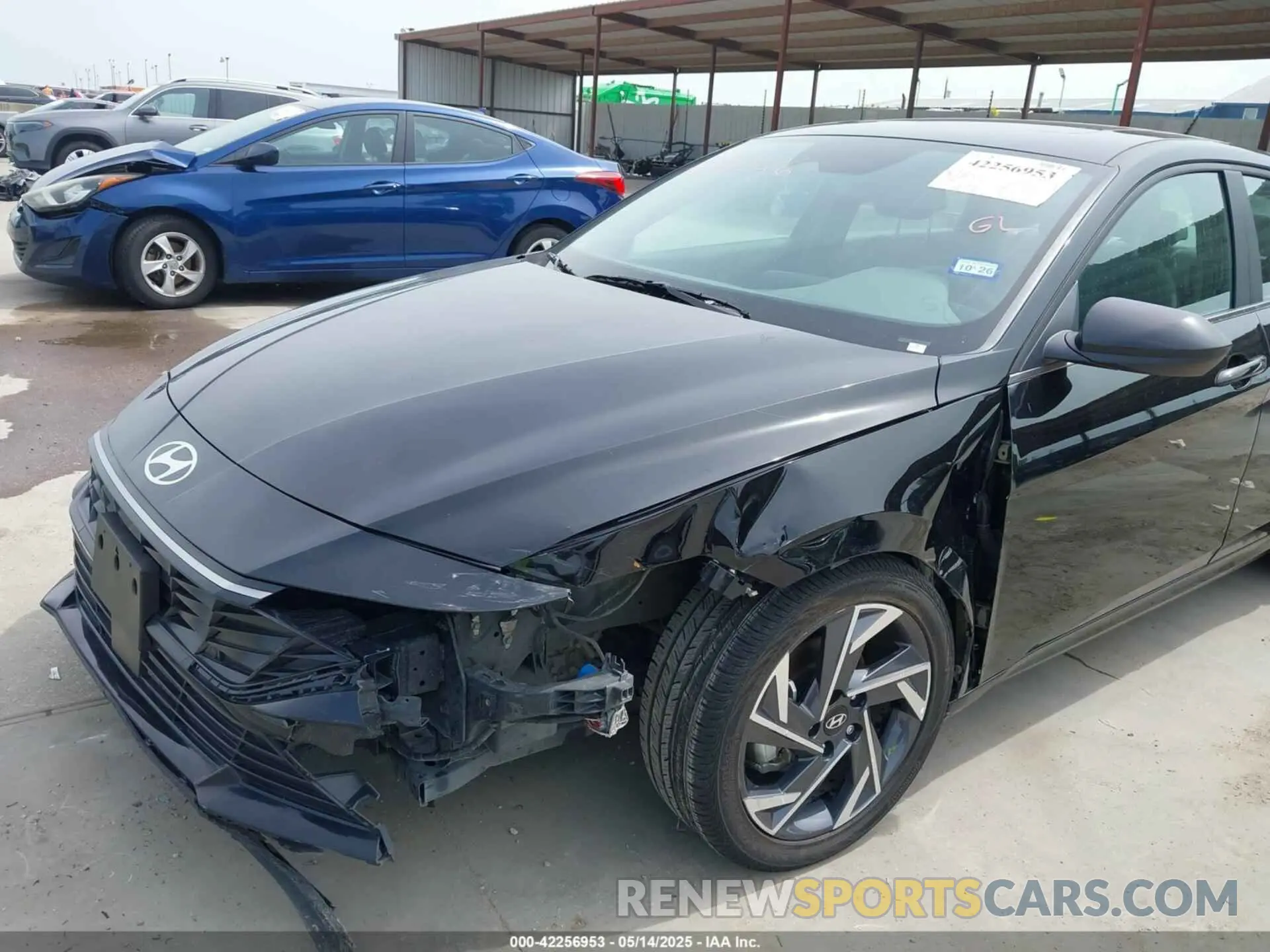 18 fotografías del automóvil dañado KMHLS4DG6RU825306 HYUNDAI ELANTRA 2024