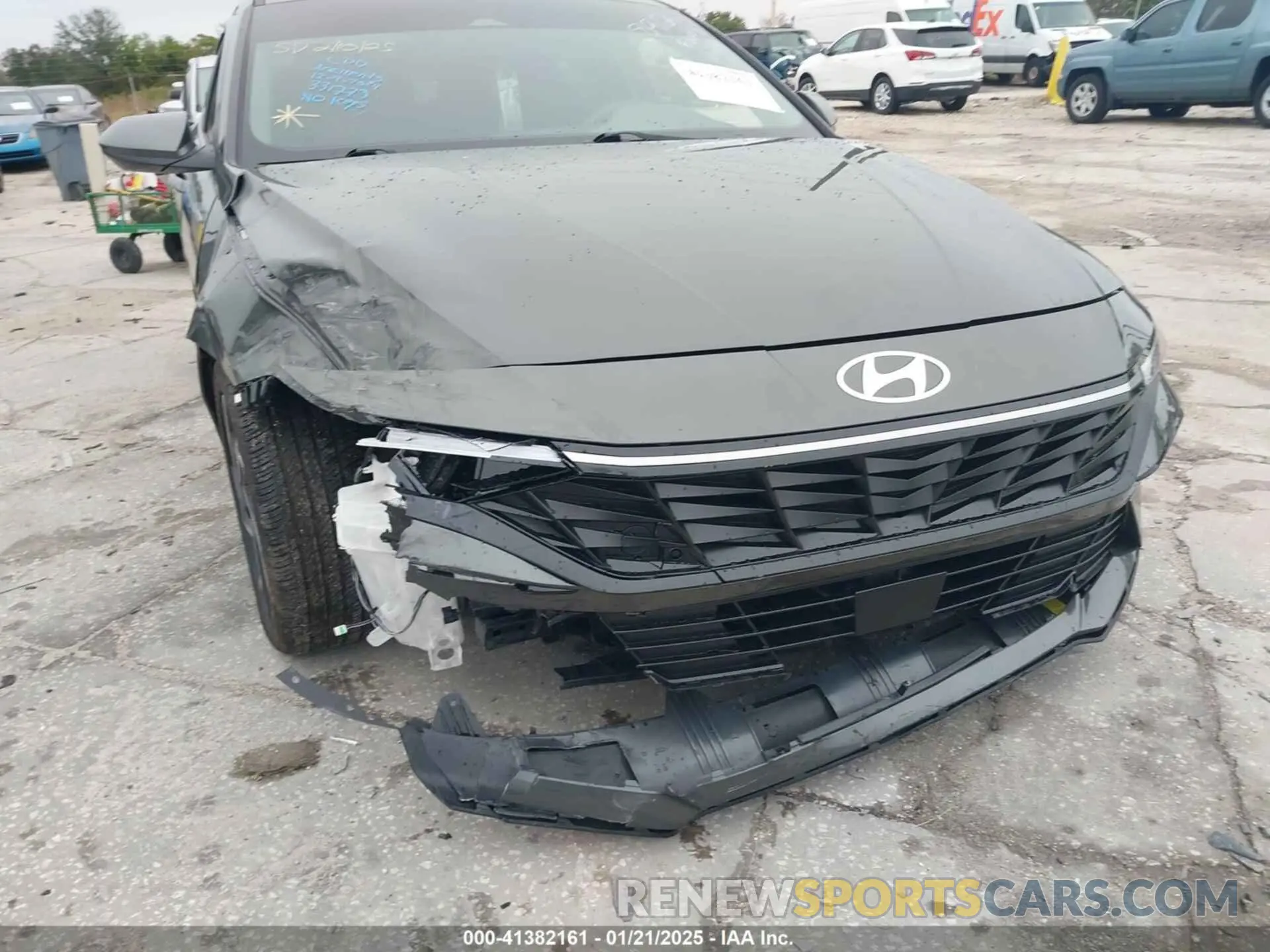 19 fotografías del automóvil dañado KMHLS4DG7RU688912 HYUNDAI ELANTRA 2024