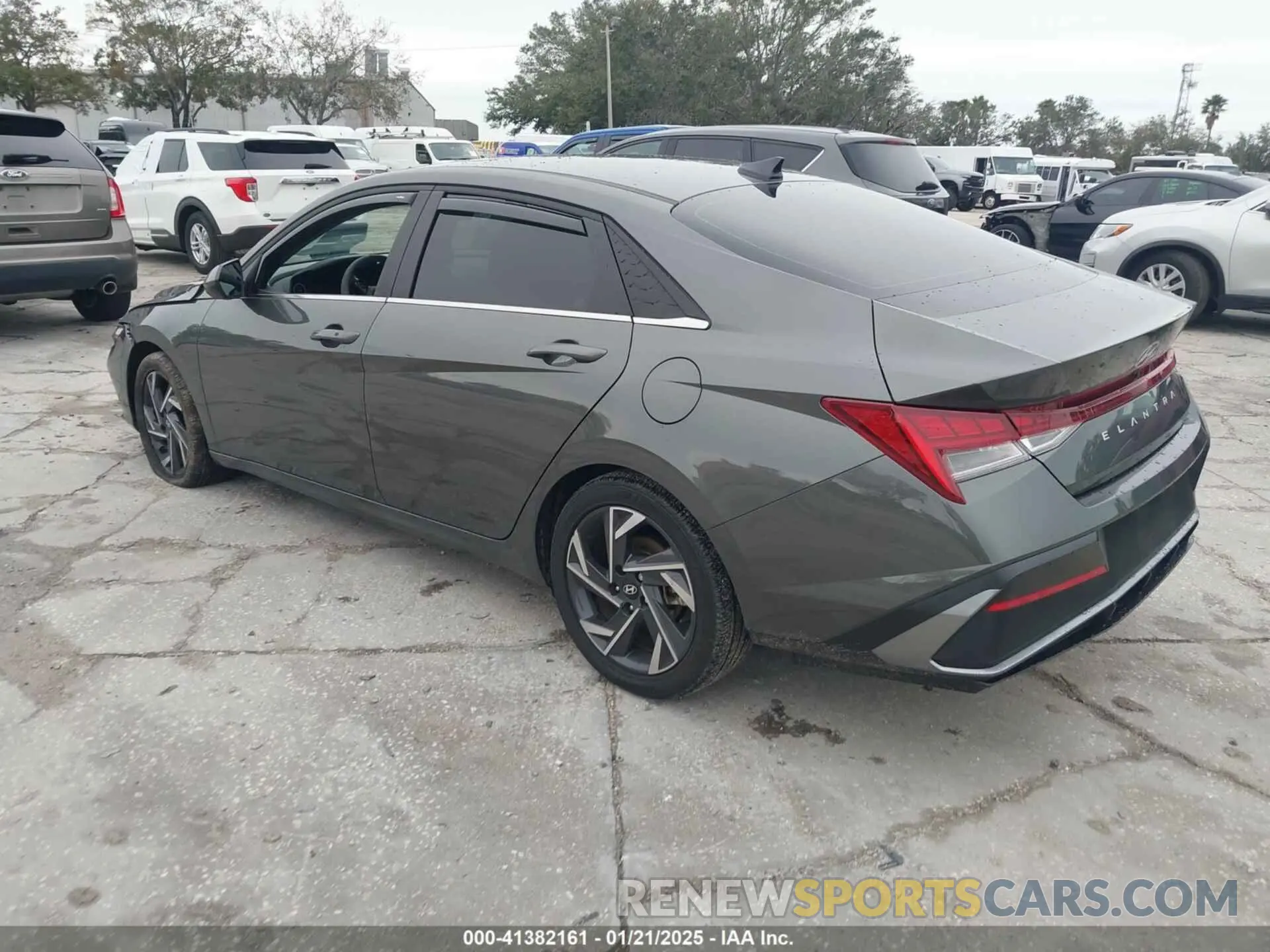 3 fotografías del automóvil dañado KMHLS4DG7RU688912 HYUNDAI ELANTRA 2024