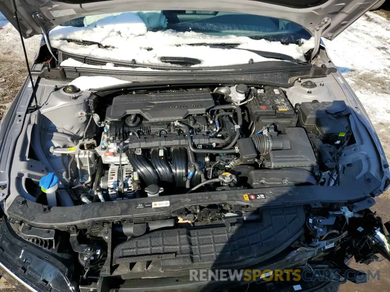 11 fotografías del automóvil dañado KMHLS4DG7RU749093 HYUNDAI ELANTRA 2024