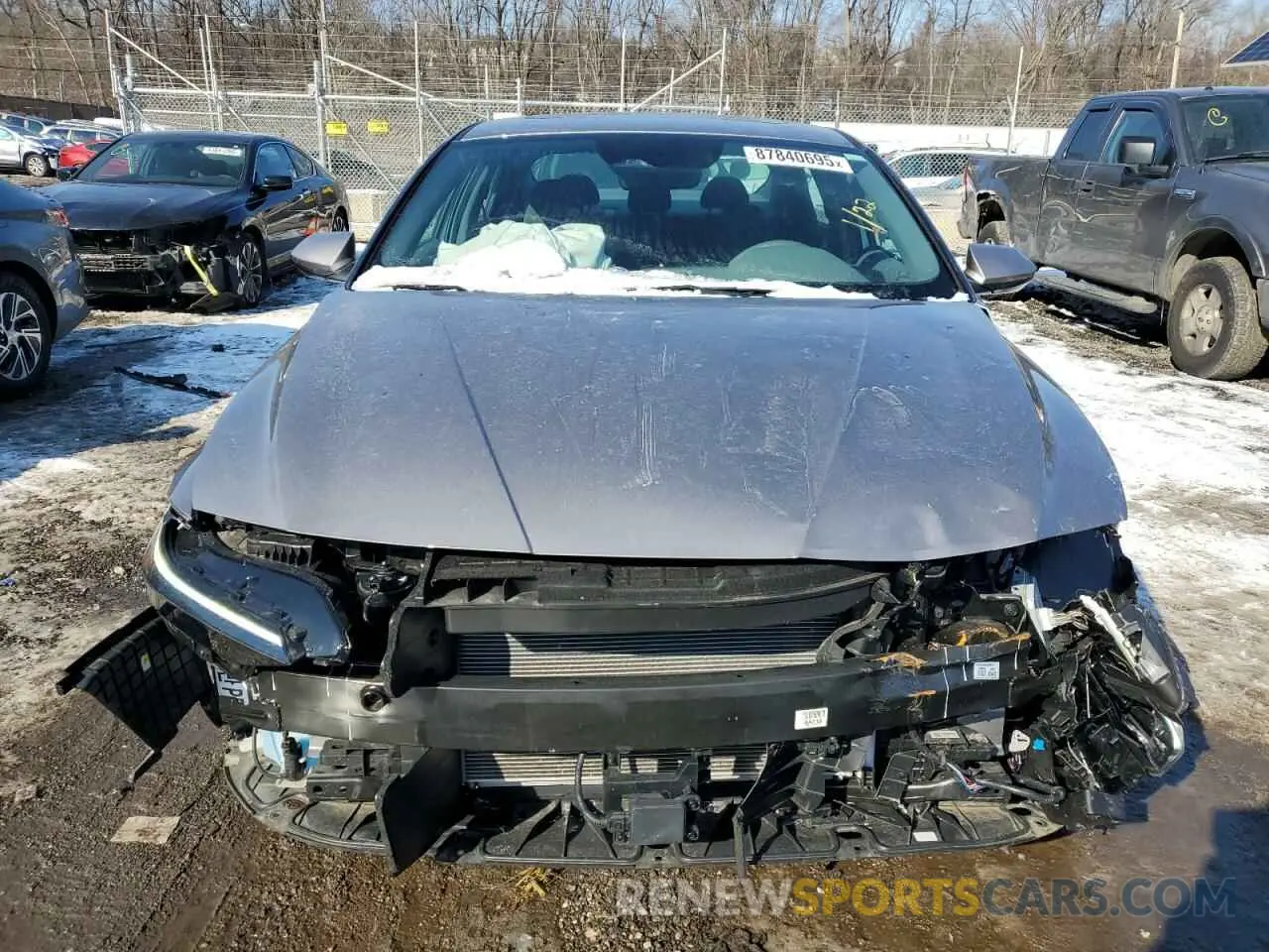 5 fotografías del automóvil dañado KMHLS4DG7RU749093 HYUNDAI ELANTRA 2024