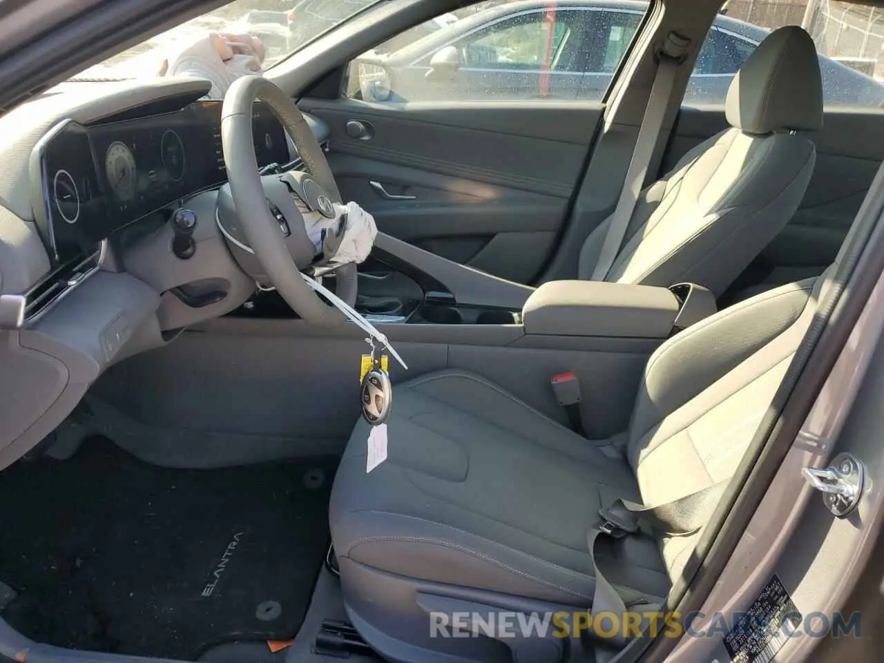 7 fotografías del automóvil dañado KMHLS4DG7RU749093 HYUNDAI ELANTRA 2024
