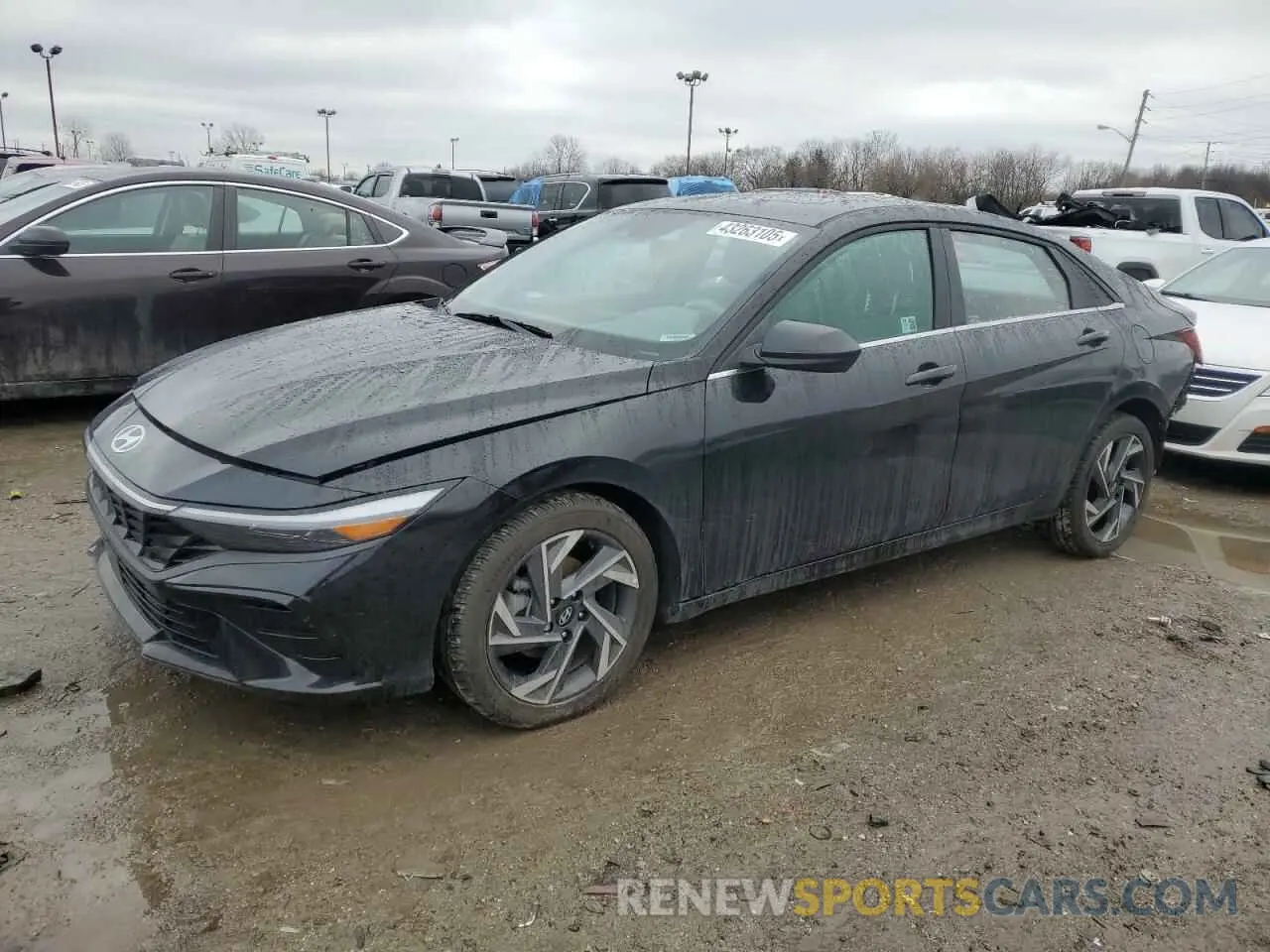 1 fotografías del automóvil dañado KMHLS4DG7RU778853 HYUNDAI ELANTRA 2024