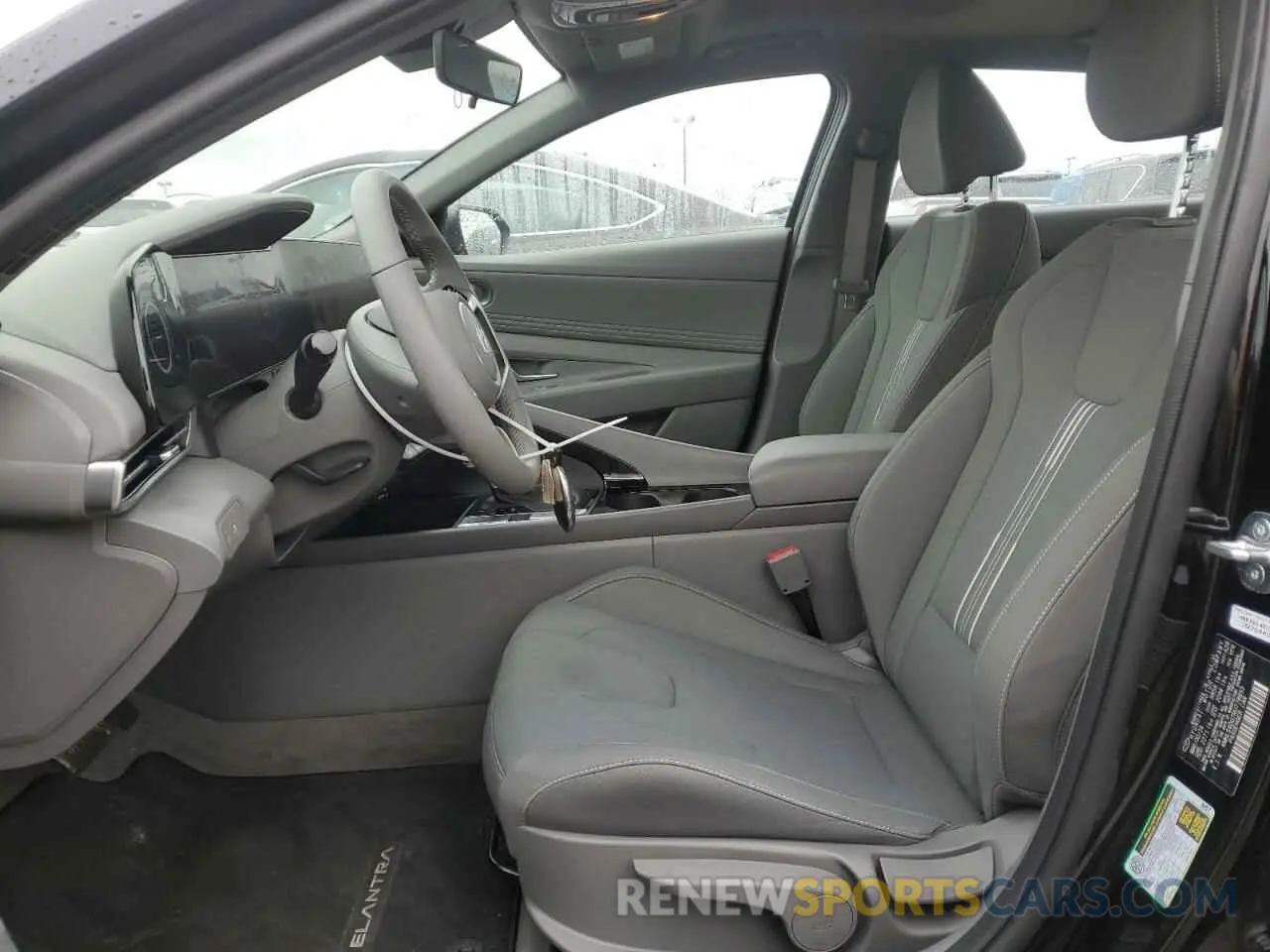 7 fotografías del automóvil dañado KMHLS4DG7RU778853 HYUNDAI ELANTRA 2024