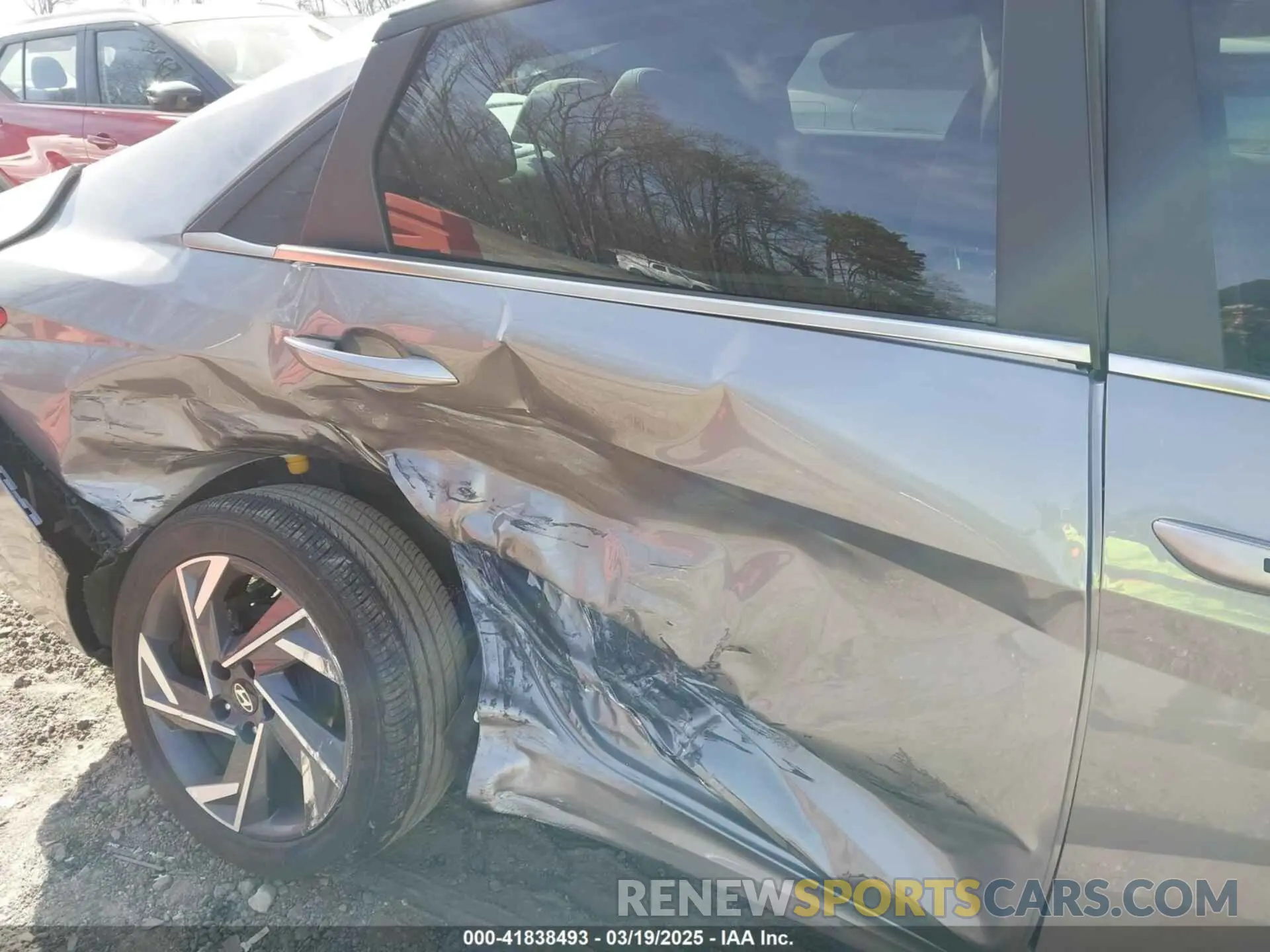 17 fotografías del automóvil dañado KMHLS4DG7RU807459 HYUNDAI ELANTRA 2024
