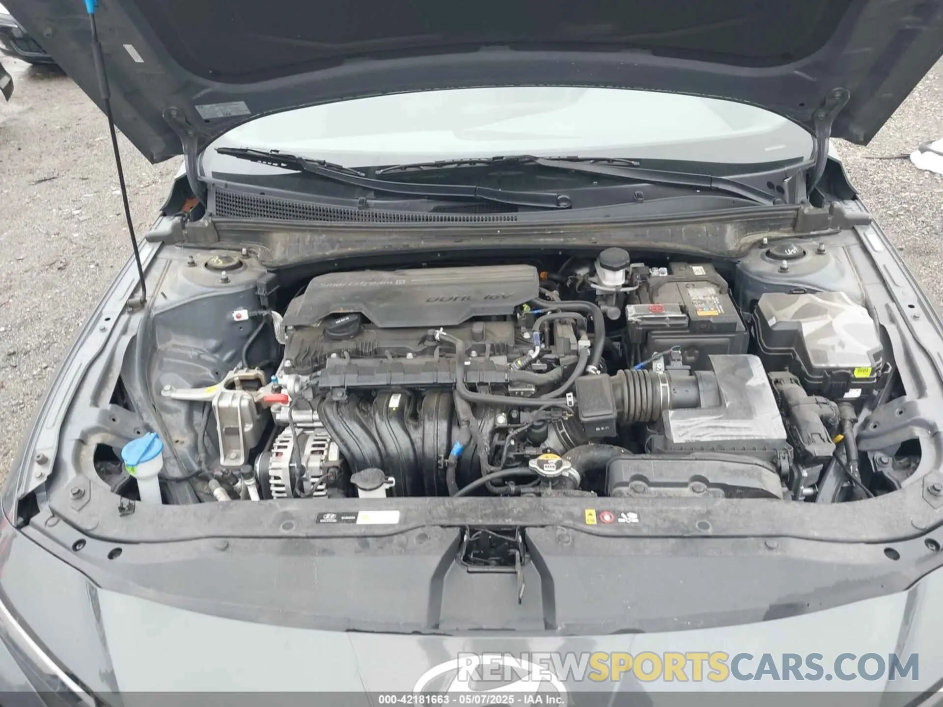 10 fotografías del automóvil dañado KMHLS4DG7RU822284 HYUNDAI ELANTRA 2024