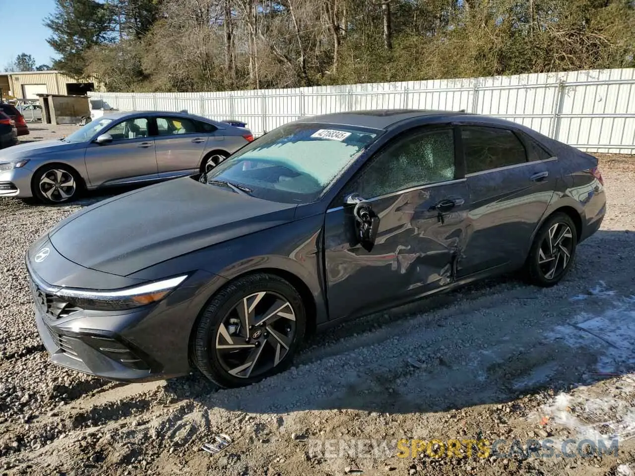 1 fotografías del automóvil dañado KMHLS4DG8RU750317 HYUNDAI ELANTRA 2024