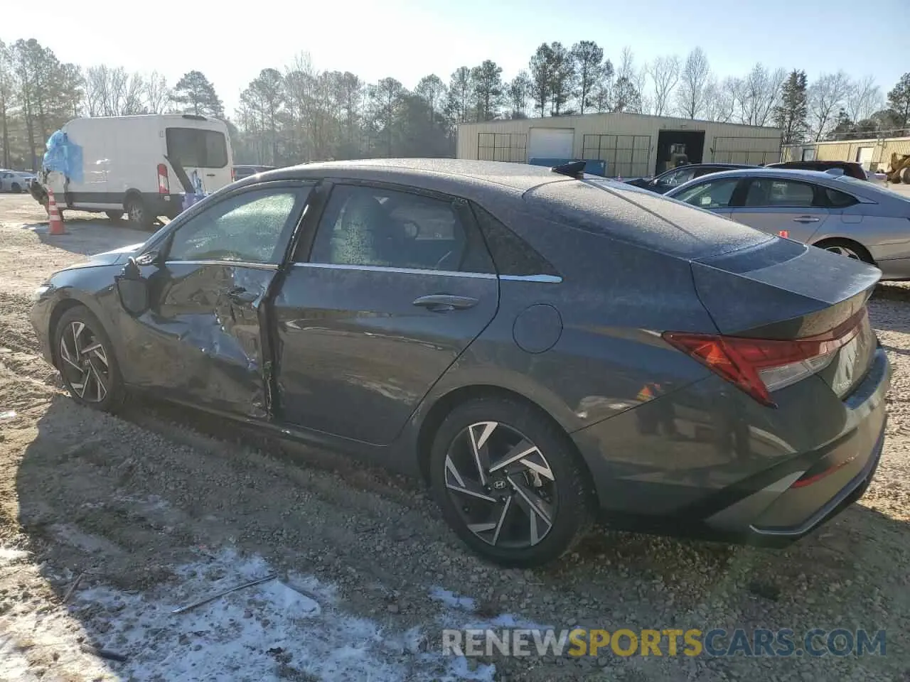 2 fotografías del automóvil dañado KMHLS4DG8RU750317 HYUNDAI ELANTRA 2024