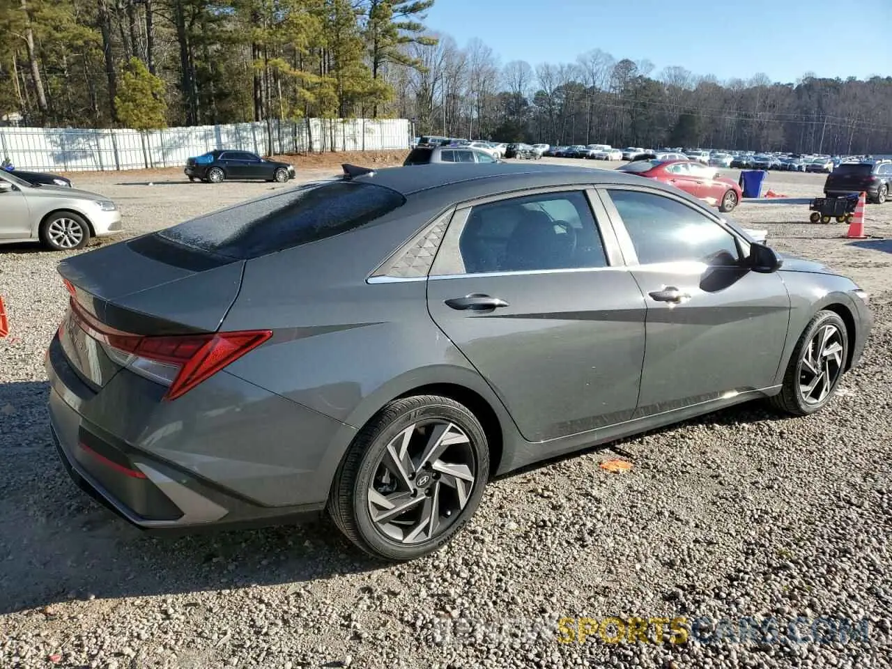 3 fotografías del automóvil dañado KMHLS4DG8RU750317 HYUNDAI ELANTRA 2024