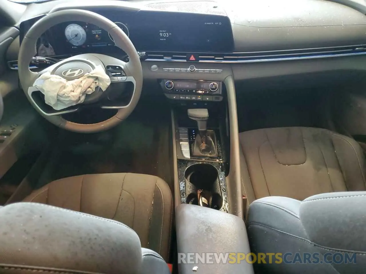 8 fotografías del automóvil dañado KMHLS4DG9RU766669 HYUNDAI ELANTRA 2024