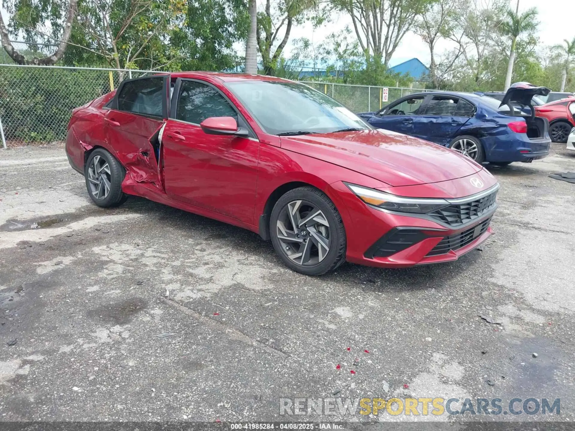 1 fotografías del automóvil dañado KMHLS4DG9RU805955 HYUNDAI ELANTRA 2024