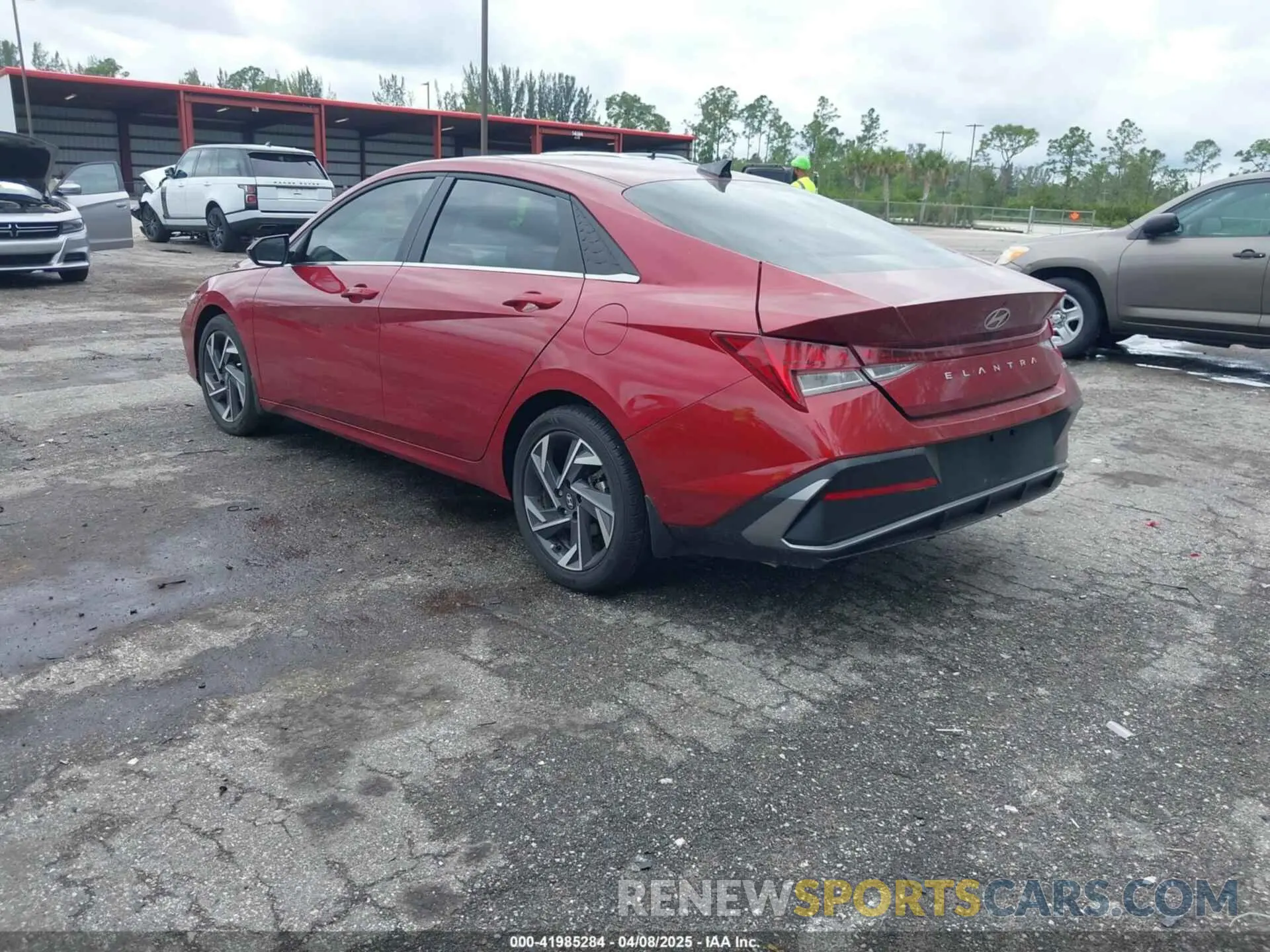 3 fotografías del automóvil dañado KMHLS4DG9RU805955 HYUNDAI ELANTRA 2024