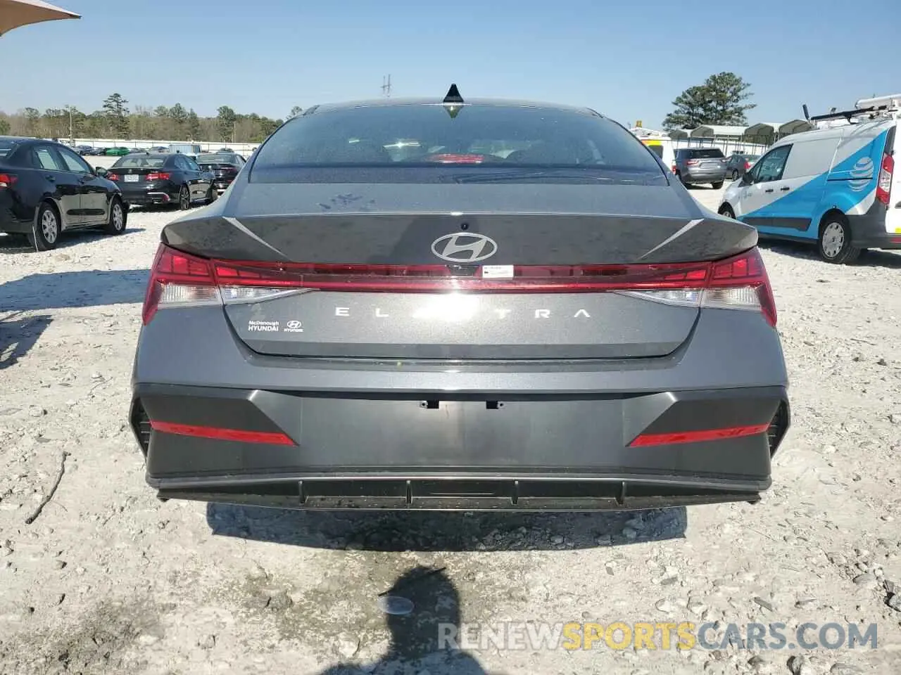6 fotografías del automóvil dañado KMHLS4DGXRU688208 HYUNDAI ELANTRA 2024