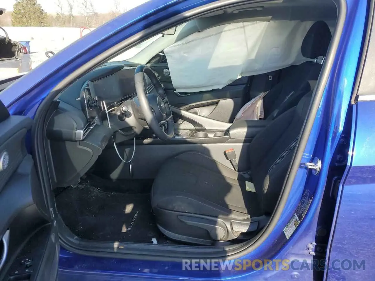 7 fotografías del automóvil dañado KMHLS4DGXRU689763 HYUNDAI ELANTRA 2024
